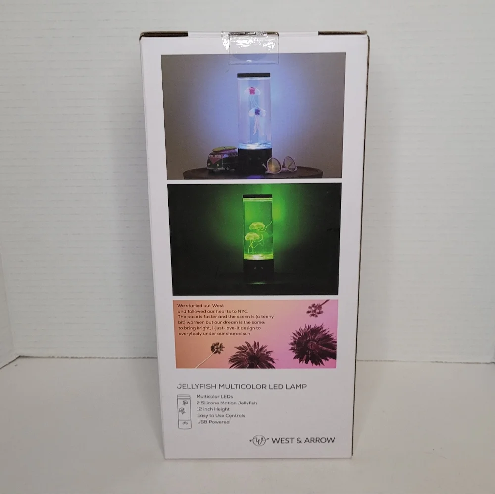 Jellyfish Lamp Accent Light West & Arrow 12